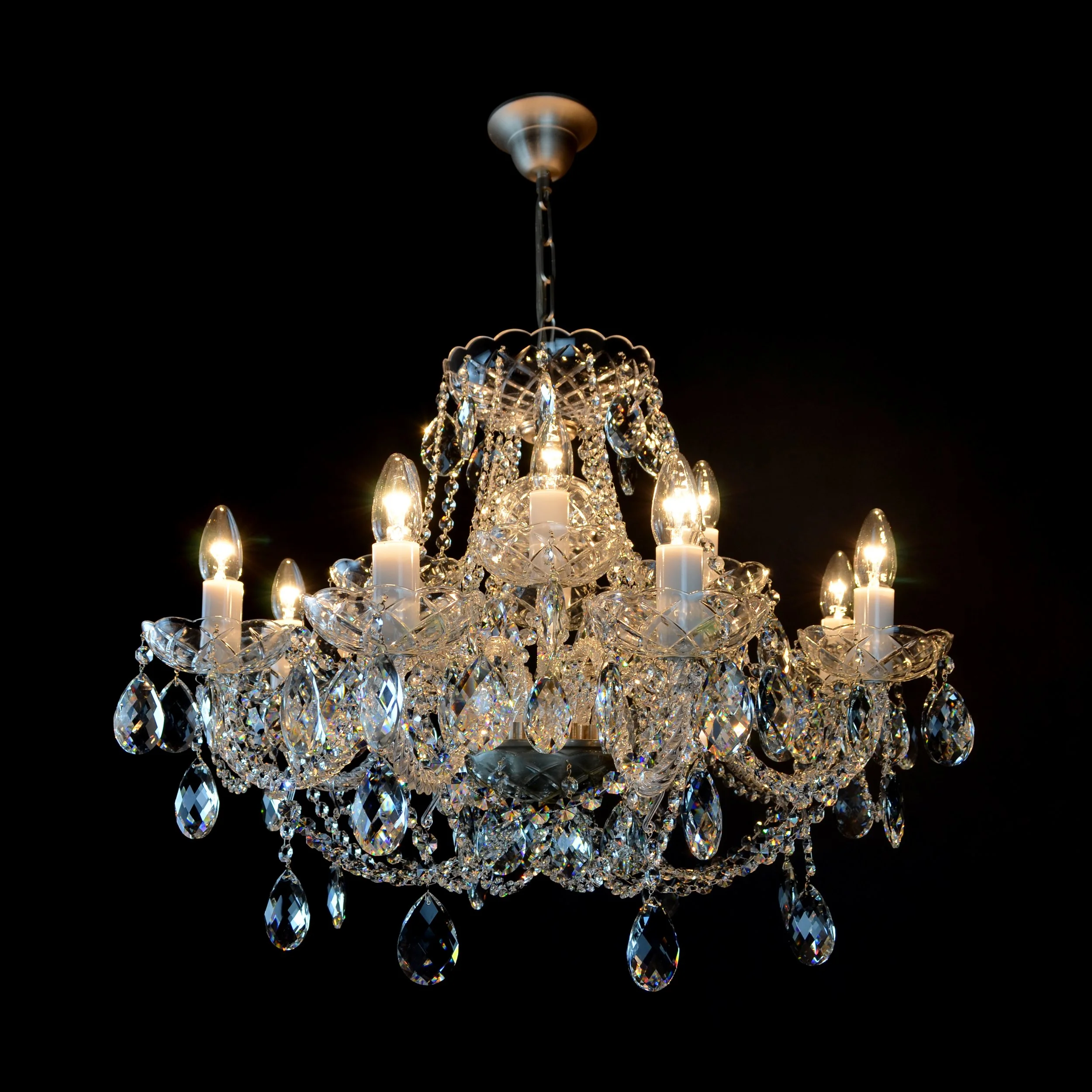 Classe crystal chandelier — WRANOVSKY - Bohemian Crystal